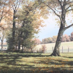 Peinture à l'huile sur toile réalisée par Michel Trapezaroff