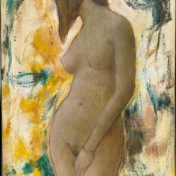 Huile sur toile réalisée par Alain Bonnefoit