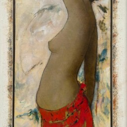 Huile sur toile réalisée par Alain Bonnefoit